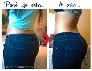 Aumentar los Glúteos con Glúteos de Escándalo