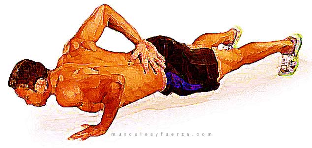 Tipos de Flexiones. Lagartijas con un Brazo
