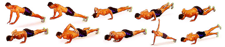 Tipos de Flexiones. Ejercicios con Lagartijas